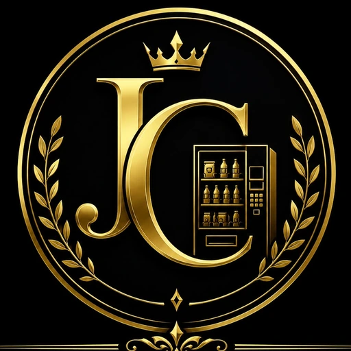 JC Vending gold logo
